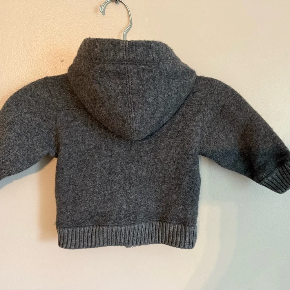 GAP Baby Gray Hooded Jacket